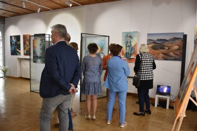 Malowane światłem i kolorem - wernisaż